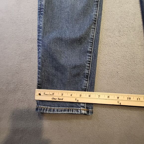 American Eagle Mens 32x29 Athletic Straight Air Flex Distressed Denim Jeans - Picture 6 of 10